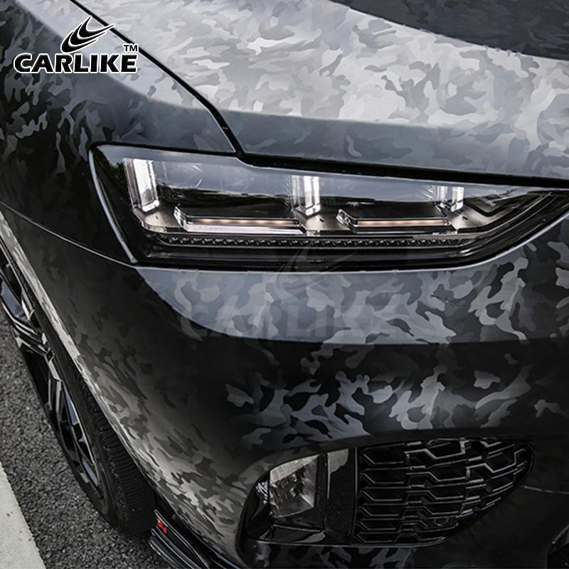 CARLIKE CL-GH-02 3D Ghost Black Vinyl - CARLIKE WRAP