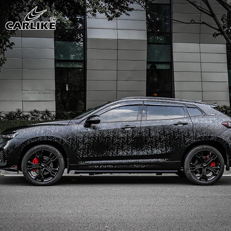 CARLIKE CL-GH-02 3D Ghost Black Vinyl - CARLIKE WRAP