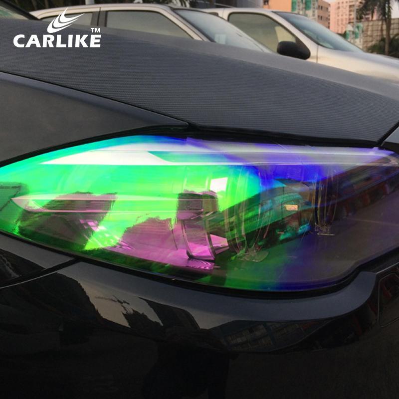CARLIKE CL-HL-CM Chameleon Headlight Tint Color Film - CARLIKE WRAP