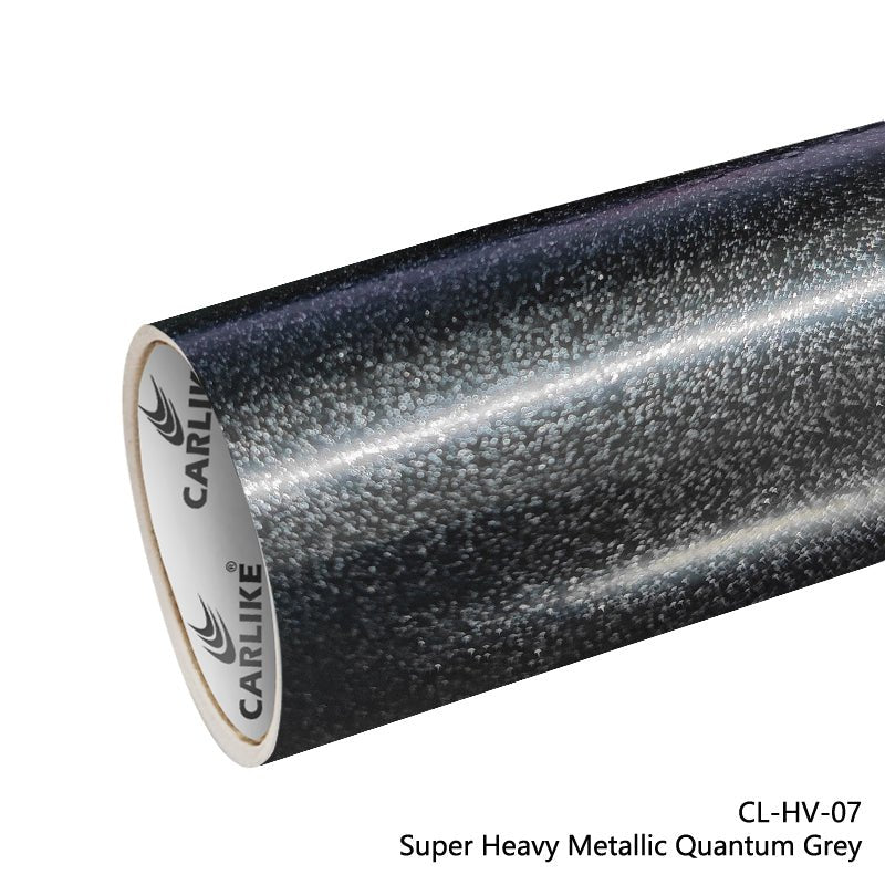CARLIKE CL-HV-07 Super Heavy Metallic Quantum Grey Vinyl - CARLIKE WRAP