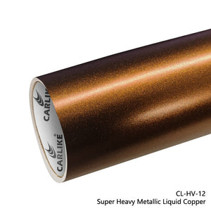 CARLIKE CL-HV-12 Super Heavy Metallic Liquid Copper Vinyl - CARLIKE WRAP