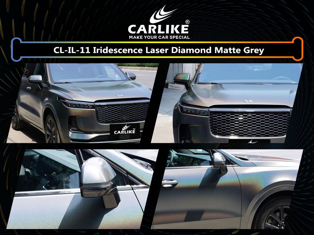 Iridescence Laser Diamond Sliver Vinyl – CARLIKE WRAP