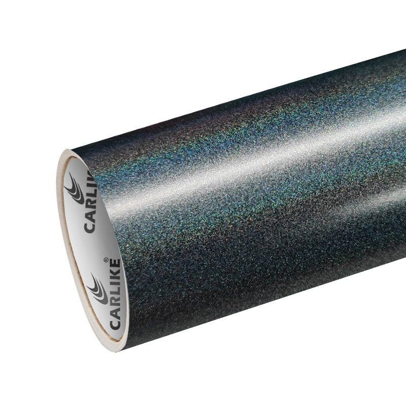 CARLIKE CL-IL-11 Iridescence Laser Diamond Matte Grey Vinyl - CARLIKE WRAP