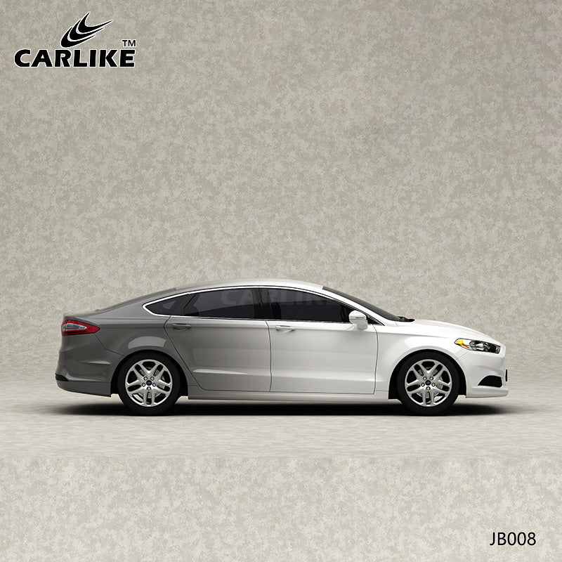 CARLIKE CL-JB008 White To Grey High-precision Printing Customized Car Vinyl Wrap - CARLIKE WRAP