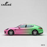CARLIKE CL-JB018 Green To Pink High-precision Printing Customized Car Vinyl Wrap - CARLIKE WRAP