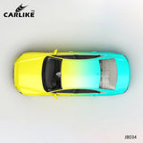 CARLIKE CL-JB034 Yellow To Blue High-precision Printing Customized Car Vinyl Wrap - CARLIKE WRAP