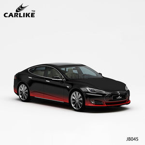 CARLIKE CL-JB045 Black-Red High-precision Printing Customized Car Vinyl Wrap