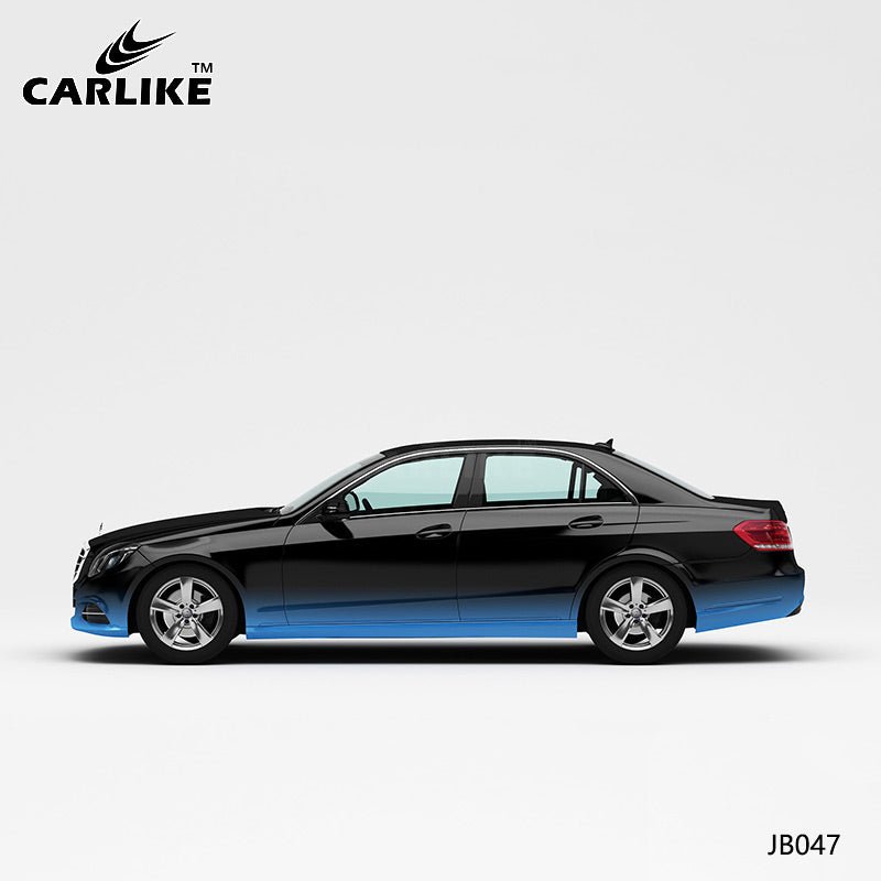 CARLIKE CL-JB047 Black-Blue High-precision Printing Customized Car Vinyl Wrap - CARLIKE WRAP