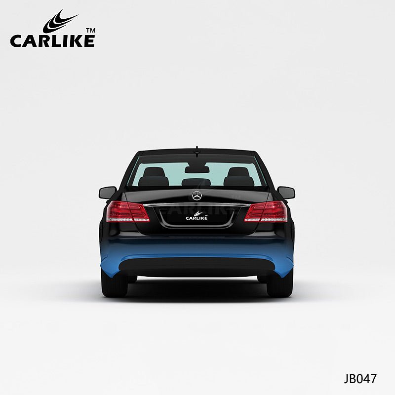 CARLIKE CL-JB047 Black-Blue High-precision Printing Customized Car Vinyl Wrap - CARLIKE WRAP