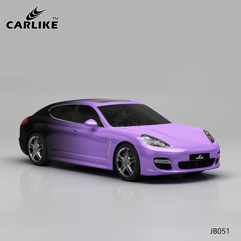 CARLIKE CL-JB051 Purple To Black High-precision Printing Customized Car Vinyl Wrap - CARLIKE WRAP