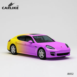 CARLIKE CL-JB052 Purple To Yellow High-precision Printing Customized Car Vinyl Wrap