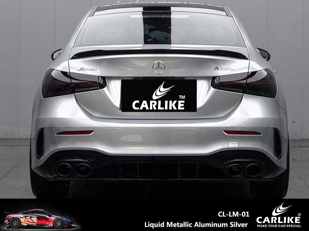 CARLIKE CL-LM-01 Liquid Metallic Aluminum Silver Vinyl - CARLIKE WRAP