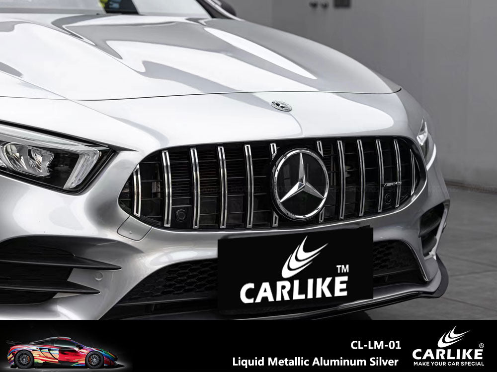 CARLIKE CL-LM-01 Liquid Metallic Aluminum Silver Vinyl - CARLIKE WRAP