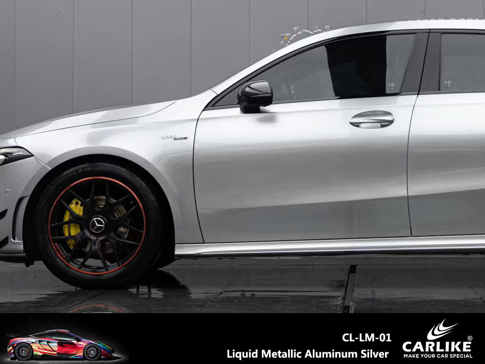 CARLIKE CL-LM-01 Liquid Metallic Aluminum Silver Vinyl - CARLIKE WRAP