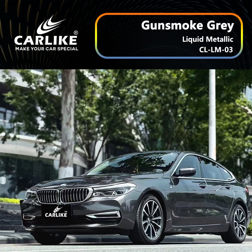 CARLIKE CL-LM-03 Liquid Metallic Gunsmoke Grey Vinyl - CARLIKE WRAP