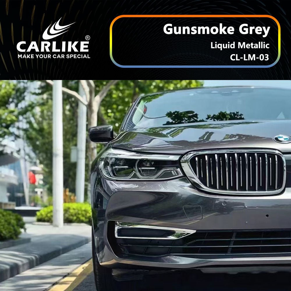 CARLIKE CL-LM-03 Liquid Metallic Gunsmoke Grey Vinyl - CARLIKE WRAP