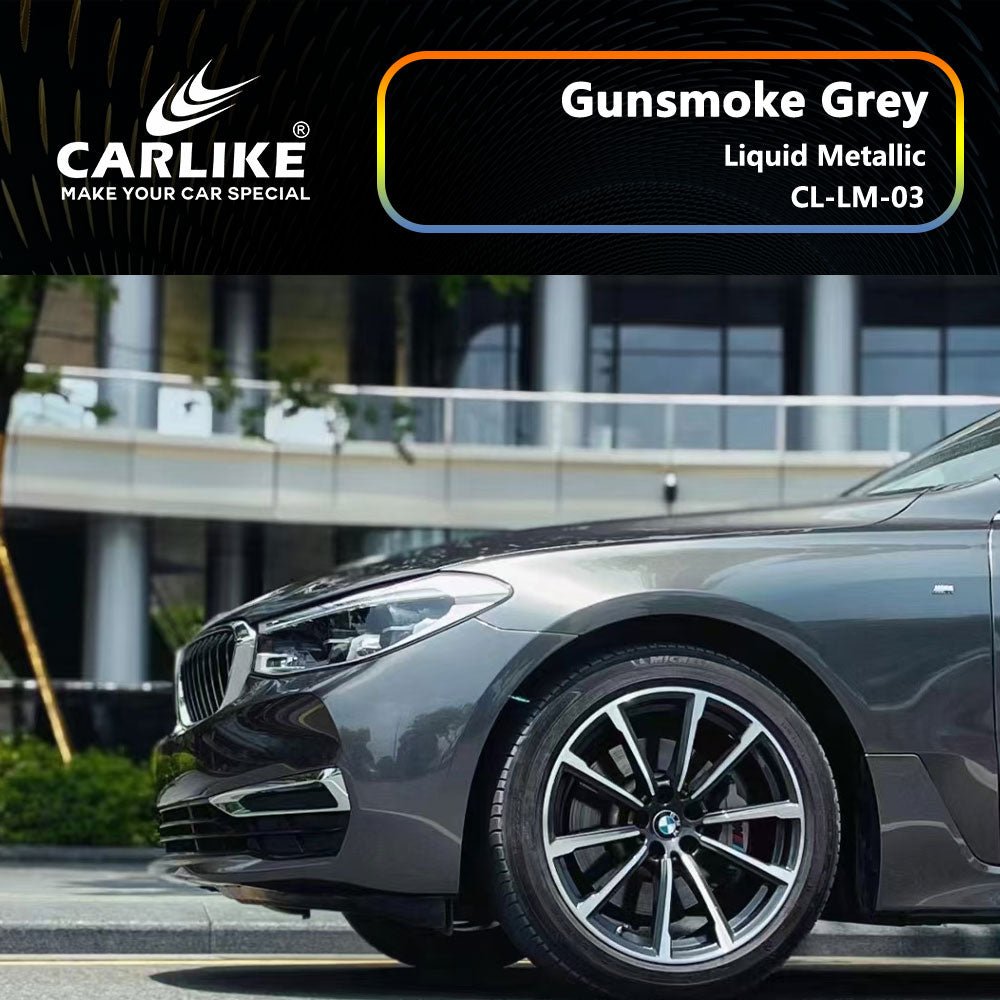 CARLIKE CL-LM-03 Liquid Metallic Gunsmoke Grey Vinyl - CARLIKE WRAP