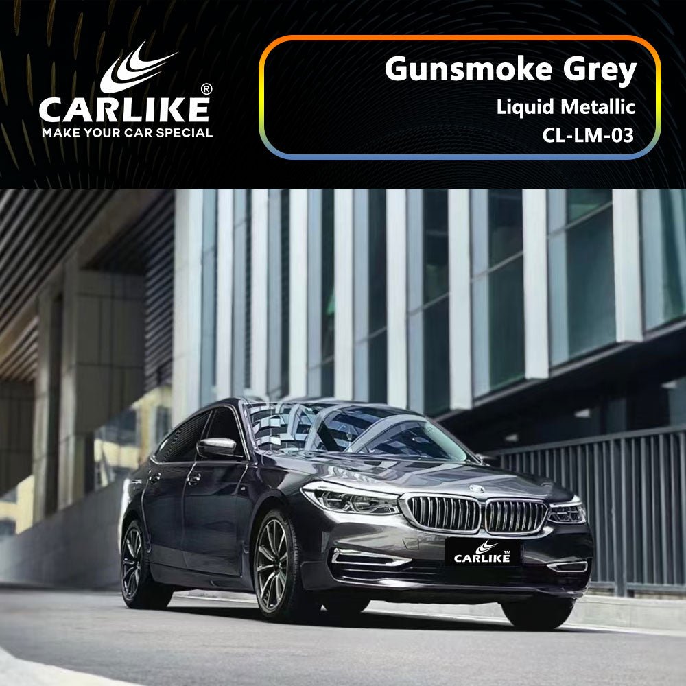 CARLIKE CL-LM-03 Liquid Metallic Gunsmoke Grey Vinyl - CARLIKE WRAP
