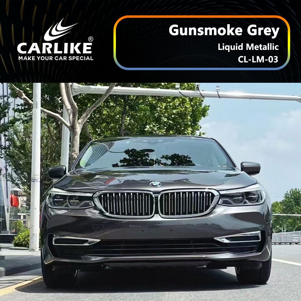 CARLIKE CL-LM-03 Liquid Metallic Gunsmoke Grey Vinyl - CARLIKE WRAP