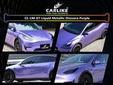 CARLIKE CL-LM-07P Liquid Metallic Otovera Purple VINYL PET Liner - CARLIKE WRAP