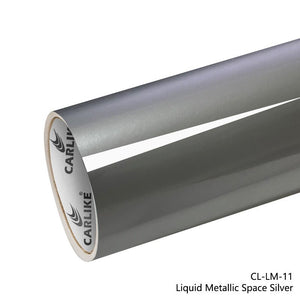 CARLIKE CL-LM-11 Liquid Metallic Space Silver Vinyl - CARLIKE WRAP