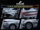CARLIKE CL-LM-21 Liquid Metallic Matte Space Silver Vinyl - CARLIKE WRAP