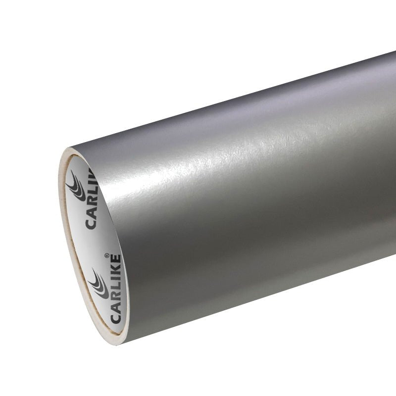 CARLIKE CL-LM-21 Liquid Metallic Matte Space Silver Vinyl - CARLIKE WRAP