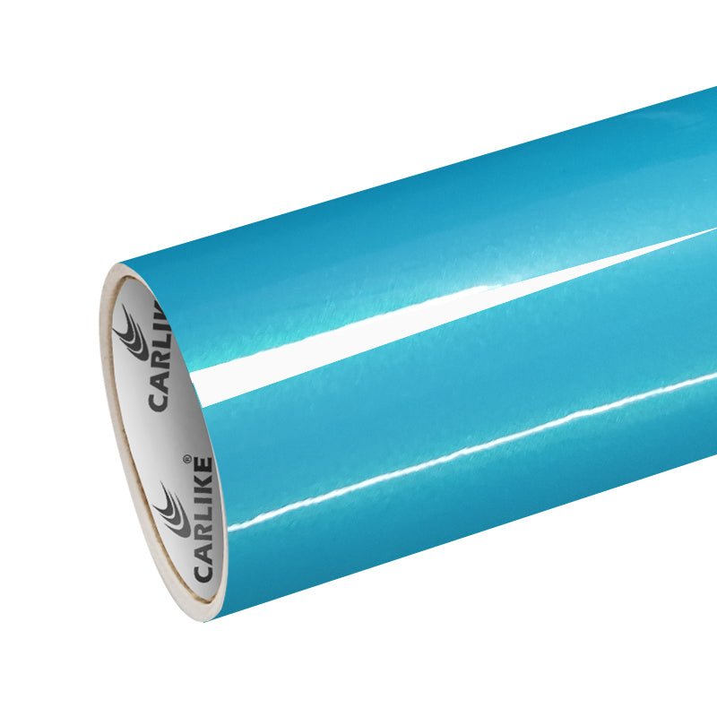 CARLIKE CL-MC-02 Magic Chameleon Gold Sky Blue Vinyl - CARLIKE WRAP