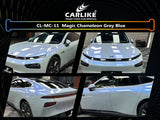 CARLIKE CL-MC-11 Magic Chameleon Grey Blue Vinyl - CARLIKE WRAP
