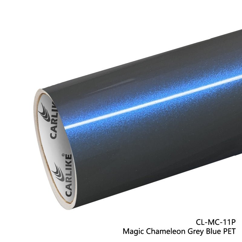 CARLIKE CL-MC-11P Magic Chameleon Grey Blue Vinyl (PET Air Release Paper) - CARLIKE WRAP