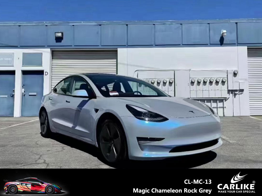 CARLIKE CL-MC-13 Magic Chameleon Rock Grey Vinyl - CARLIKE WRAP