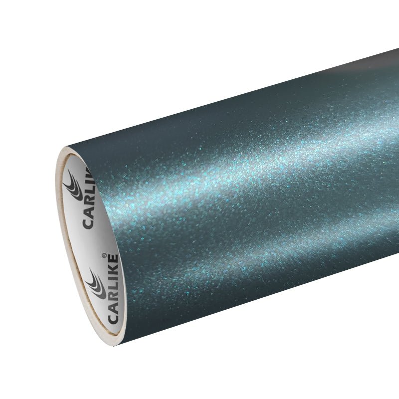 CARLIKE CL-MD-12 Chameleon Diamond Magic Matte Grey Blue Vinyl - CARLIKE WRAP
