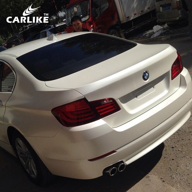 CARLIKE CL-MW-01 Magic Chameleon Gloss White to Gold Vinyl - CARLIKE WRAP