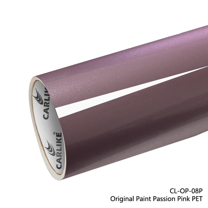 CARLIKE CL-OP-08P Original Paint Passion Pink Vinyl PET Liner - CARLIKE WRAP