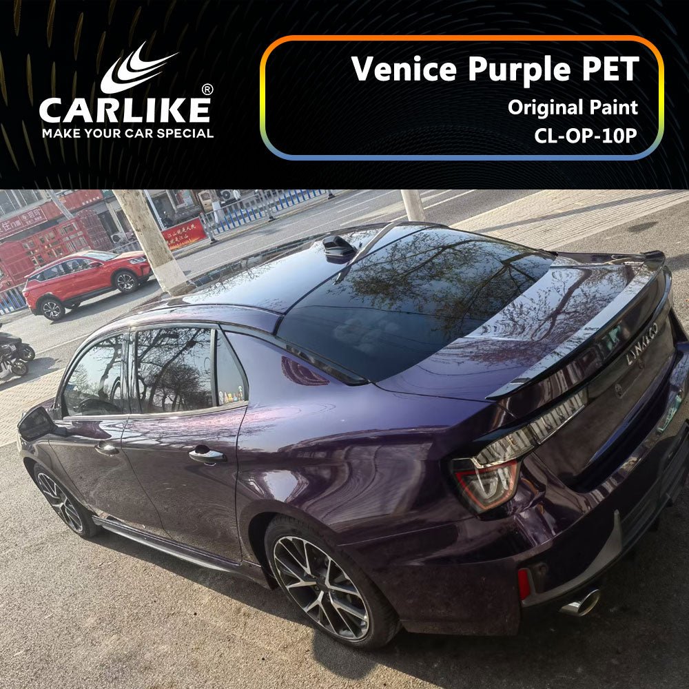 CARLIKE CL-OP-10P Original Paint Venice Purple Vinyl PET Liner - CARLIKE WRAP