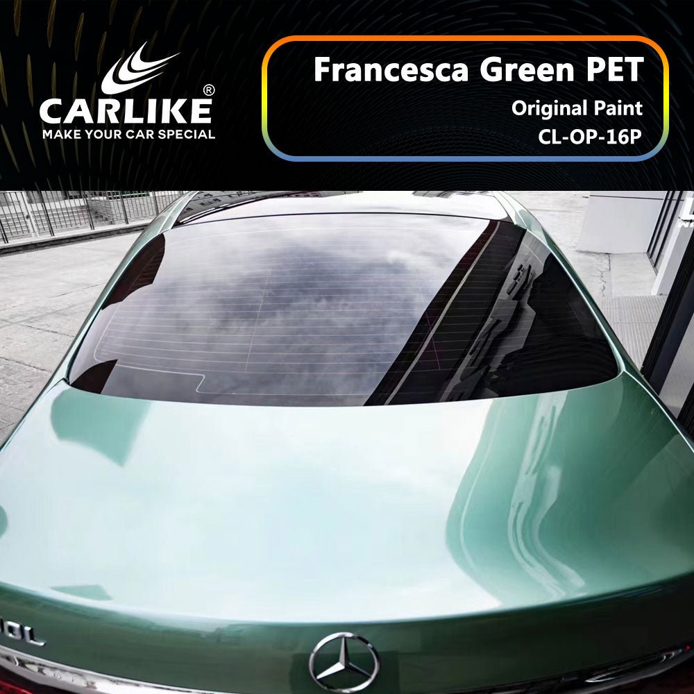 CARLIKE CL-OP-16P Original Paint Francesca Green PET Vinyl PET Liner - CARLIKE WRAP