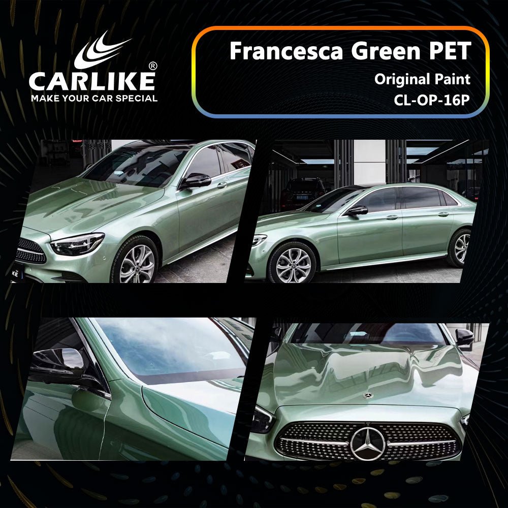 CARLIKE CL-OP-16P Original Paint Francesca Green PET Vinyl PET Liner - CARLIKE WRAP