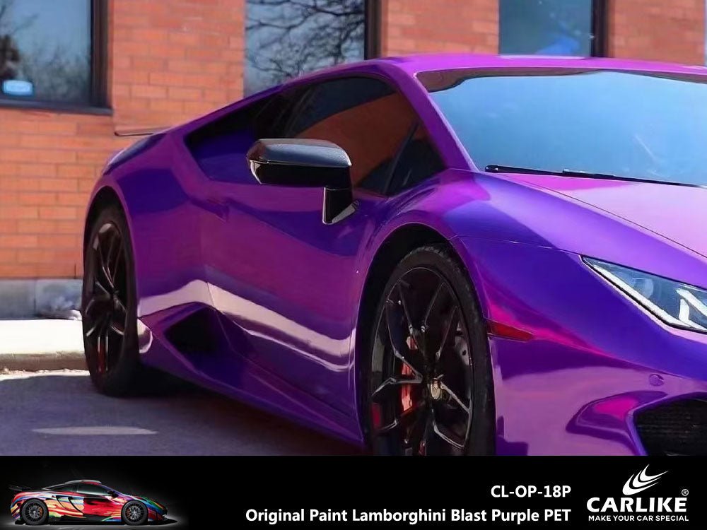 CARLIKE CL-OP-18 Original Paint Blast Purple Vinyl - CARLIKE WRAP