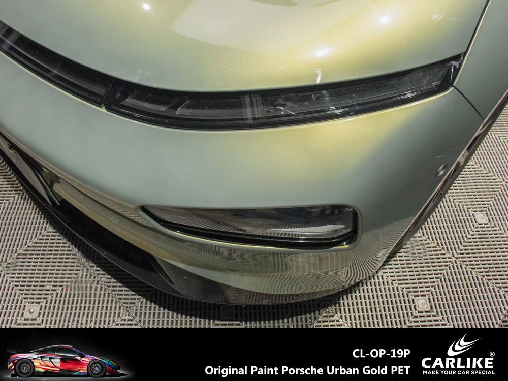 CARLIKE CL-OP-19P Original Paint Porsche Urban Gold Vinyl PET Liner - CARLIKE WRAP