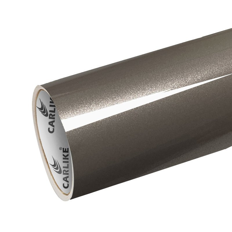 CARLIKE CL-OP-20P Original Paint Coffee Beige Metallic Vinyl PET Liner - CARLIKE WRAP