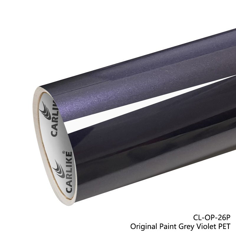 CARLIKE CL-OP-26P Original Paint Grey Violet Vinyl PET Liner - CARLIKE WRAP