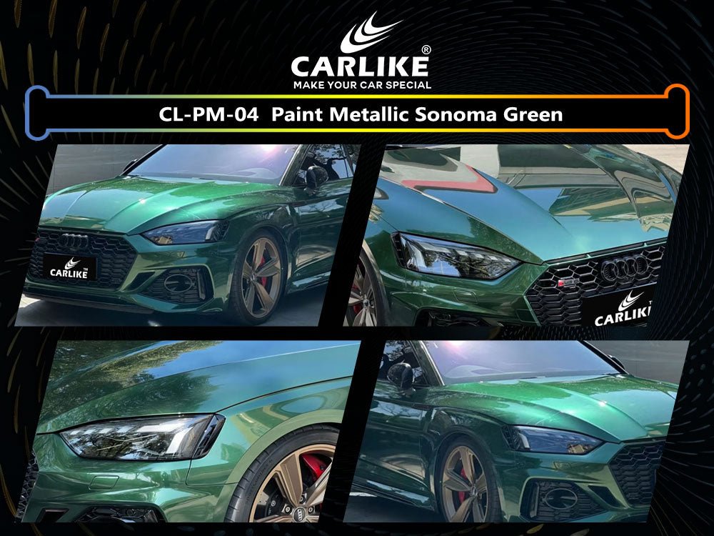 Chrome Rainbow Crystal Green Vinyl Car Wrap Factory – CARLIKE WRAP