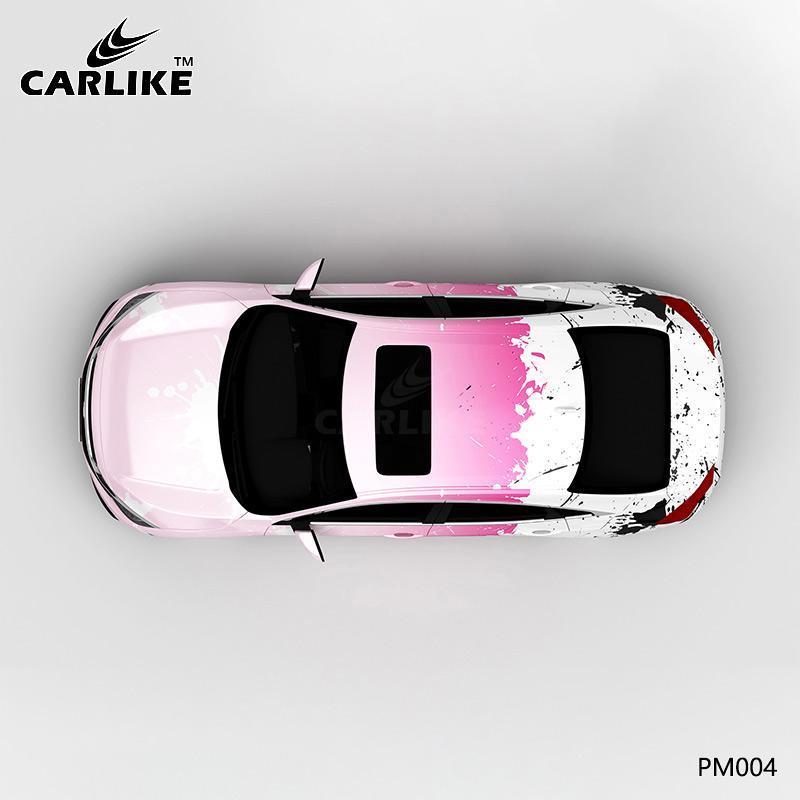 CARLIKE CL-PM004 Color Splash-ink High-precision Printing Customized Car Vinyl Wrap - CARLIKE WRAP
