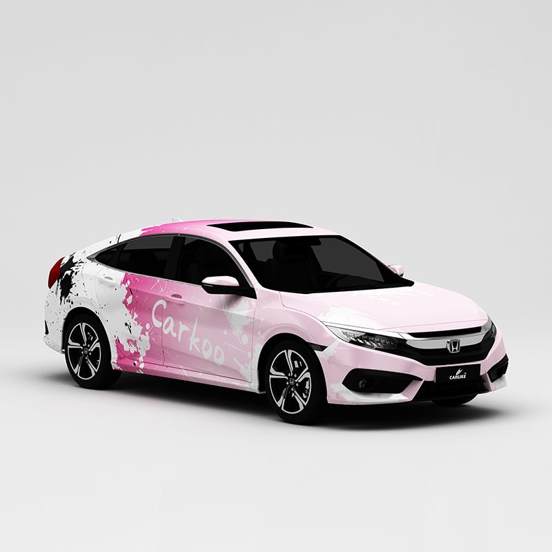 CARLIKE CL-PM004 Color Splash-ink High-precision Printing Customized Car Vinyl Wrap - CARLIKE WRAP