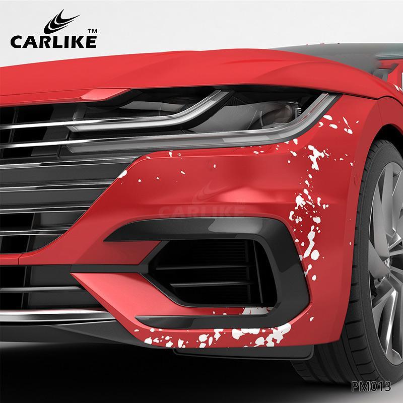 CARLIKE CL-PM013 Blood Stained Splash-ink High-precision Printing Customized Car Vinyl Wrap - CARLIKE WRAP