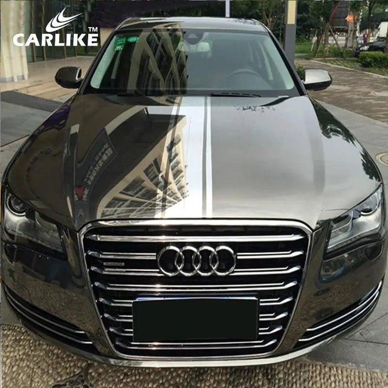 CARLIKE CL-SCM-01 Chrome Mirror Black Vinyl - CARLIKE WRAP