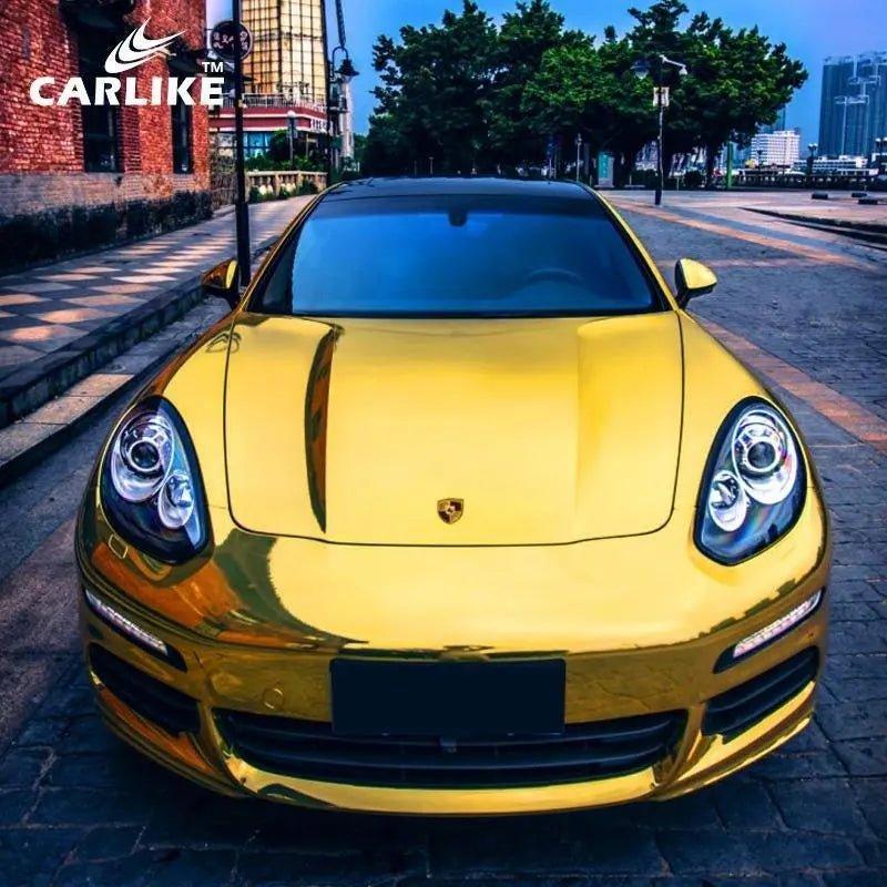 CARLIKE CL-SCM-03 Chrome Mirror Gold Vinyl - CARLIKE WRAP