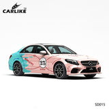 CARLIKE CL-SD015 Pattern Two-color Pink Pig High-precision Printing Customized Car Vinyl Wrap - CARLIKE WRAP