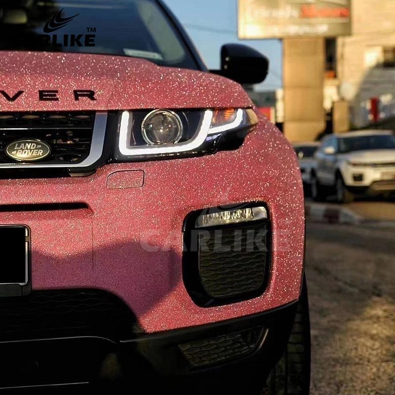 CARLIKE CL-SGD-02 Super Glitter Diamond Stone Silver Vinyl - CARLIKE WRAP