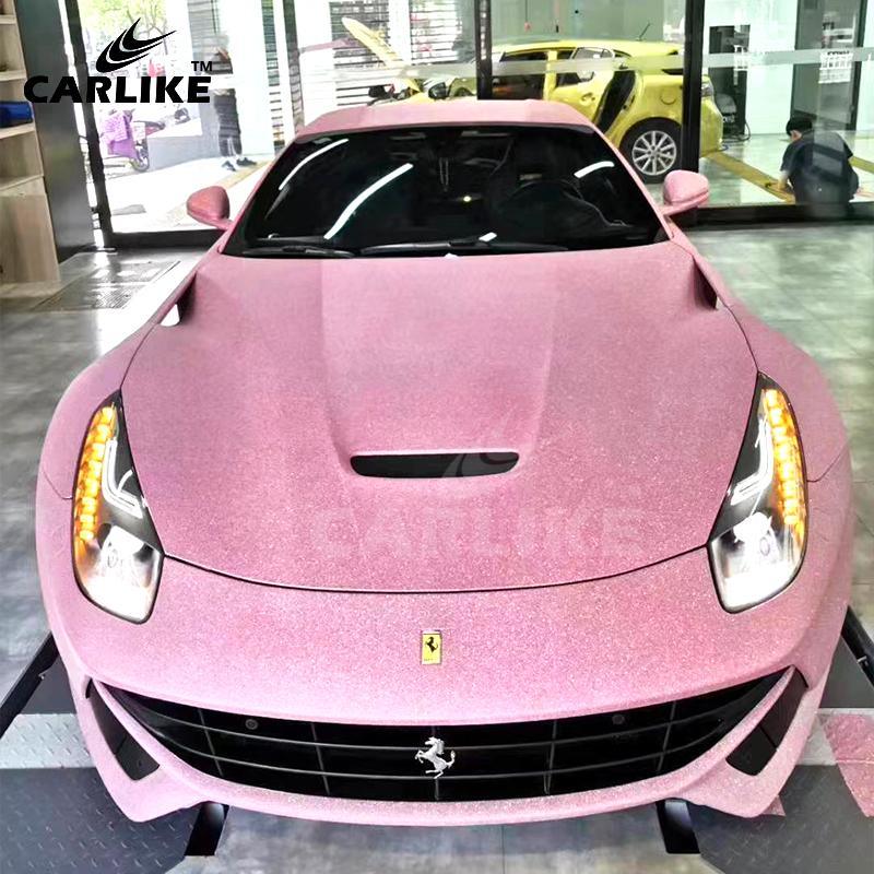 CARLIKE CL-SGD-03 Super Glitter Diamond Stone Grey Vinyl - CARLIKE WRAP